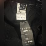 SheIn  Frayed Hem Distressed Acid Wash Denim Skirt Photo 6