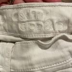 7 For All Mankind White Cropped Jeans Photo 2