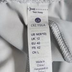 CRZ Yoga  Gray Pull-on Ankle Pants NWT Size Medium 8-10 Gray Yoga Pants Photo 6