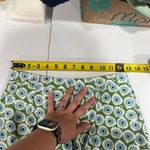 Boden Green Leaf A Line 100% Cotton Skirt Womens Size 2 Modest Knee Length Photo 5