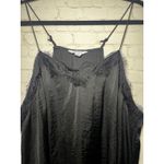 Nine West  Black Lace Trim Cami Tank Top Blouse Women's XXL Photo 2