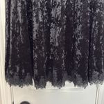 Kobi Halperin velvet lace trim whimsigoth skirt Black Size XL Photo 3