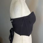 Princess Polly  Gray Lace Up Mesh Bustier Size 6 Photo 1