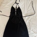 Edikted Black Mini Dress Photo 2