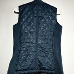 prAna  Diva Puffer Vest Sherpa Lined Full Zip Diamond Quilted Ribbed Blue XS Photo 6
