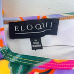 Eloquii  Front and Back Ruffles at Neckline with Low V Neckline Waist Tie Size 16 Photo 9