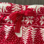 Old Navy NWT  Red and White Knit Shorts L / E30 Photo 1