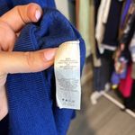 Joe Fresh  100% merino wool Vibrant Blue Knit Top Photo 2