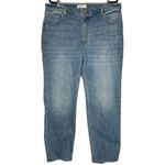 Abercrombie & Fitch Ankle Straight Ultra High Rise Jeans Size 34 / 18 L Photo 1