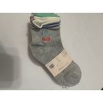 P.J. Salvage  Quarter Socks Size 4-10 Multicolor NEW Cherry Strawberry Cute Cozy Photo 2