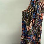Ulla Johnson Iliana Poplin Ruffle Sleeveless Geometric Print Mini Dress Sz 2 Photo 6