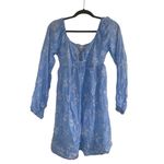 American Eagle ✨ Women's Blue Floral Sz Medium Dress✨ Photo 5