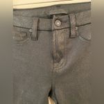 7 For All Mankind Gwenevere Metallic Foil Glitter Skinny Jeans size 26 Photo 3