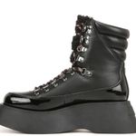 Sam Edelman Gail platform black combat lace up black alt goth punk boot Photo 3