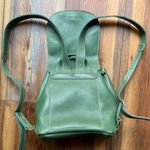 Portland Leather Bucket Backpack Eucalyptus Green Photo 2
