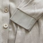 Sioni Faux Leather Trim Longline Button Down Cardigan Sweater, 2X Photo 2