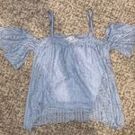 Love, Fire Off The Shoulder Shirt Top Lace Photo 3