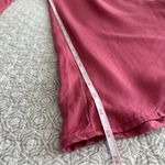 REWASH New!  Pink Wide Leg Palazzo Pants Cinched Lace Up Crop Leg Size L Photo 10
