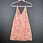 Urban Outfitters NEW  Sequin Pipa Mini Dress‎ Pink V Neck Sleeveless Party XSmall Photo 1