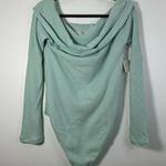 Free People  Intimately Women’s Autumn Cozy Off Shoulder Bodysuit XL NWT Photo 2