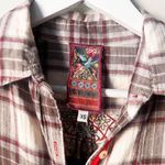 Johnny Was  Anderson Plaid Button Down Size XS Photo 6