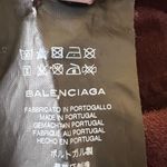 Balenciaga . Pants Maroon Burgundy Skinny Denim Pants Women's Size 42 EU (US 10) Photo 1