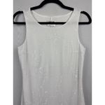 Byer Too! White Floral Embroidered Sleeveless Dress Photo 1