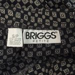 Briggs New York Briggs NY Skirt Midi Geometric Career Wear Casual Neutral Vintage Small Petite Photo 5