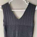 Forever 21 Forever‎ 21 sz S black metallic thread mini sweater dress Photo 2