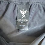 Sea Angel  Women's Black High Cut Tie-Front Bikini Bottom - Size Small - NWT Photo 1