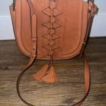 Vince Camuto Brown Suede and Leather Purse Photo 0