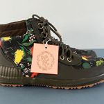 Keds NWT x Rifle Paper Co. Scout Boot Olive Botanical Canvas Boots Photo 3
