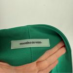 Maniere De Voir  Green Halter Crop Top 4 Photo 7