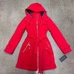 Tommy Hilfiger  women's trench coach size xs Red Photo 0