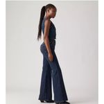 Levi's New Levi’s Premium Ribcage Bell Jeans 32x30 Sonoma Train Dark Wash Photo 2