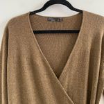 prAna Brown Bryce Bluff Long Sleeve Sweater Knit Wool Blend Dress Size Medium Photo 3