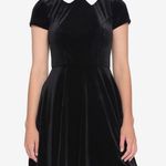 Hot Topic black velvet dress Photo 0