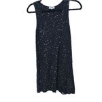 LNA  Skater Punk Goth Black Paint Splatter Tank Dress XS Grunge Streetwear Edgy Photo 1