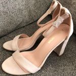 Brand New Nude Heels Tan Size 8.5 Photo 0