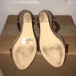 Venus Brwn Cork Platform 5 1/4” Wedge Sandals Sz 7 Photo 6