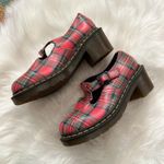 Dr. Martens Plaid Polley Sophia Maryjane Shoes Size 6 Photo 2