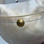 Coach  Vintage Ivory‎ on White Signature Hobo Bag Photo 4