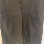 Chico's Chico’s Black Wool Women’s Vest Snap Closure EUC Sz 16 Minimal Contemporary Photo 3