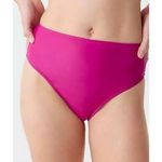 NWT J Crew Radiant Fuchsia High Rise Full Coverage Bikini Bottom Swimwear Sz XS Pink Photo 6