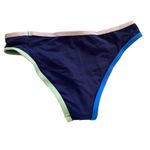 Tavik Jayden colorblock bikini bottom full coverage blue contrast size xs New Photo 2