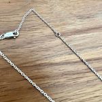 Sterling Silver Diamond Pendant Necklace and Earrings Set New Photo 4