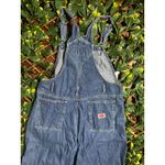Revolt Denim Overalls with Floral Details Size 18 Blue Photo 8