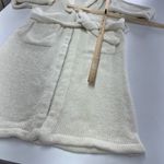 Barefoot Dreams Robe Womens Small Cream CozyChic Plush Spa Bathrobe Photo 7