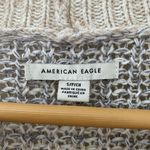 American Eagle Women’s  Multi-colored Oversized Striped Crew Neck Sweater Size S Photo 7