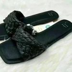 A New Day Nicolette Black Sandals Size 9.5 Photo 3